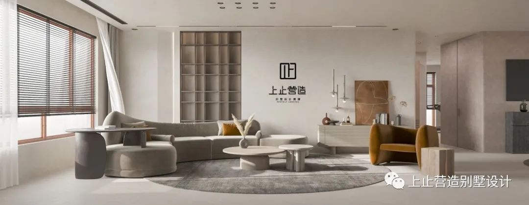 龙首壹号院侘寂风本真住宅设计丨上止营造别墅设计-9