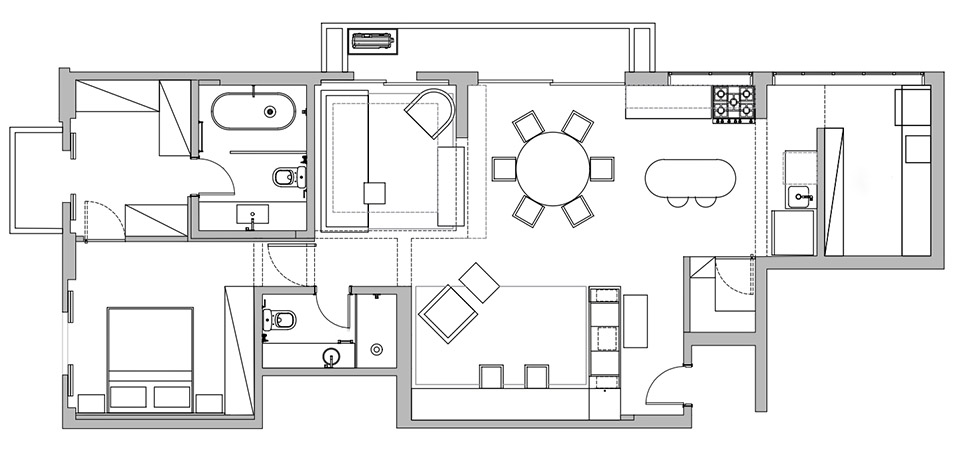 WT公寓改造丨巴西圣保罗丨巴西建筑事务所FJ55 Arquitetos-49