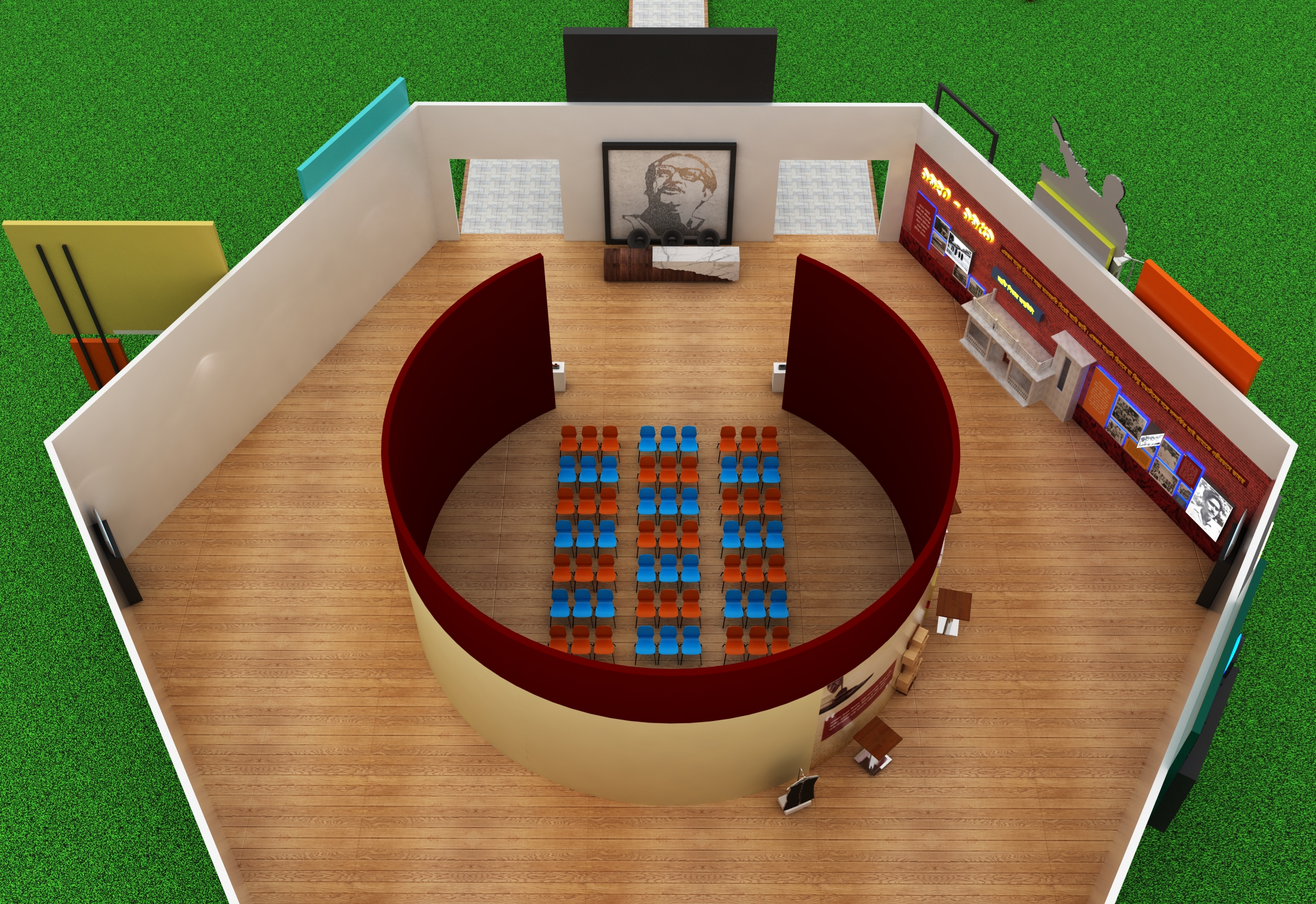 Bangabandhu Pavilion at Parliament Field-21