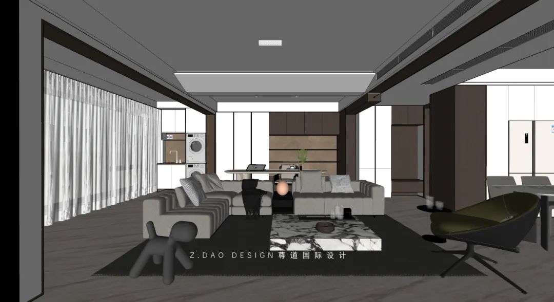 朝暮 · 合肥中海九樾意式轻奢风洋房设计丨中国合肥丨尊道国际设计-36