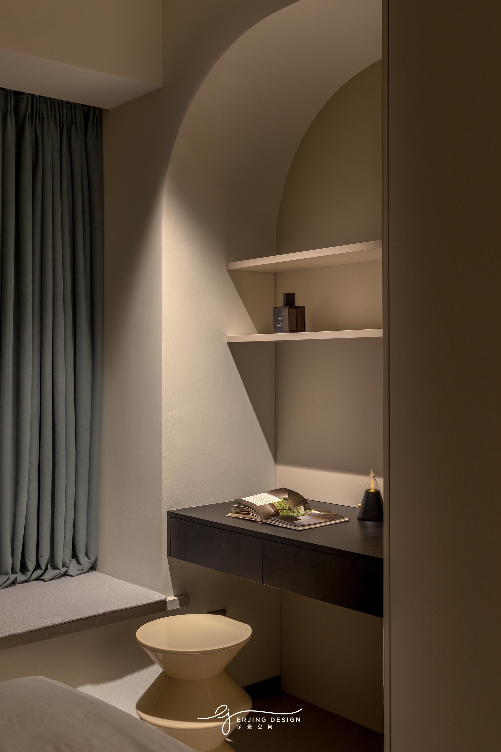 浮光暖空,静享时光丨中国杭州丨尔景空间设计-41