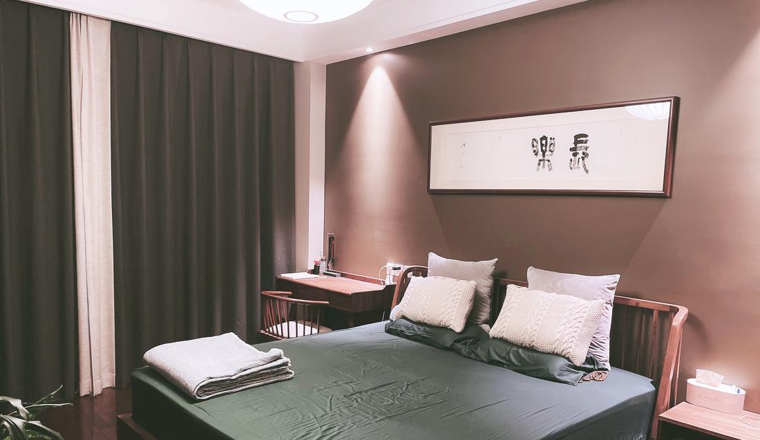 禅意茶香 · 主卧设计诠释悠然生活哲学-8