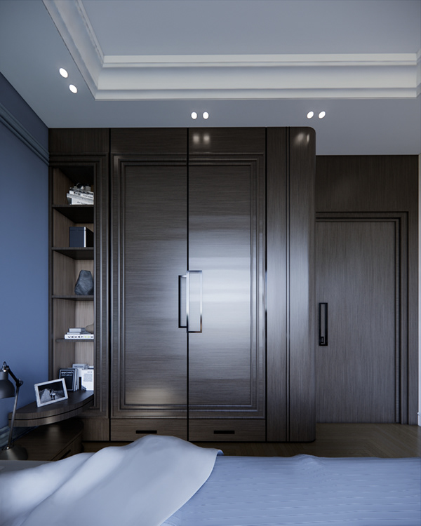 主卧室设计丨阿尔及利亚丨SAHLI FATEN-1