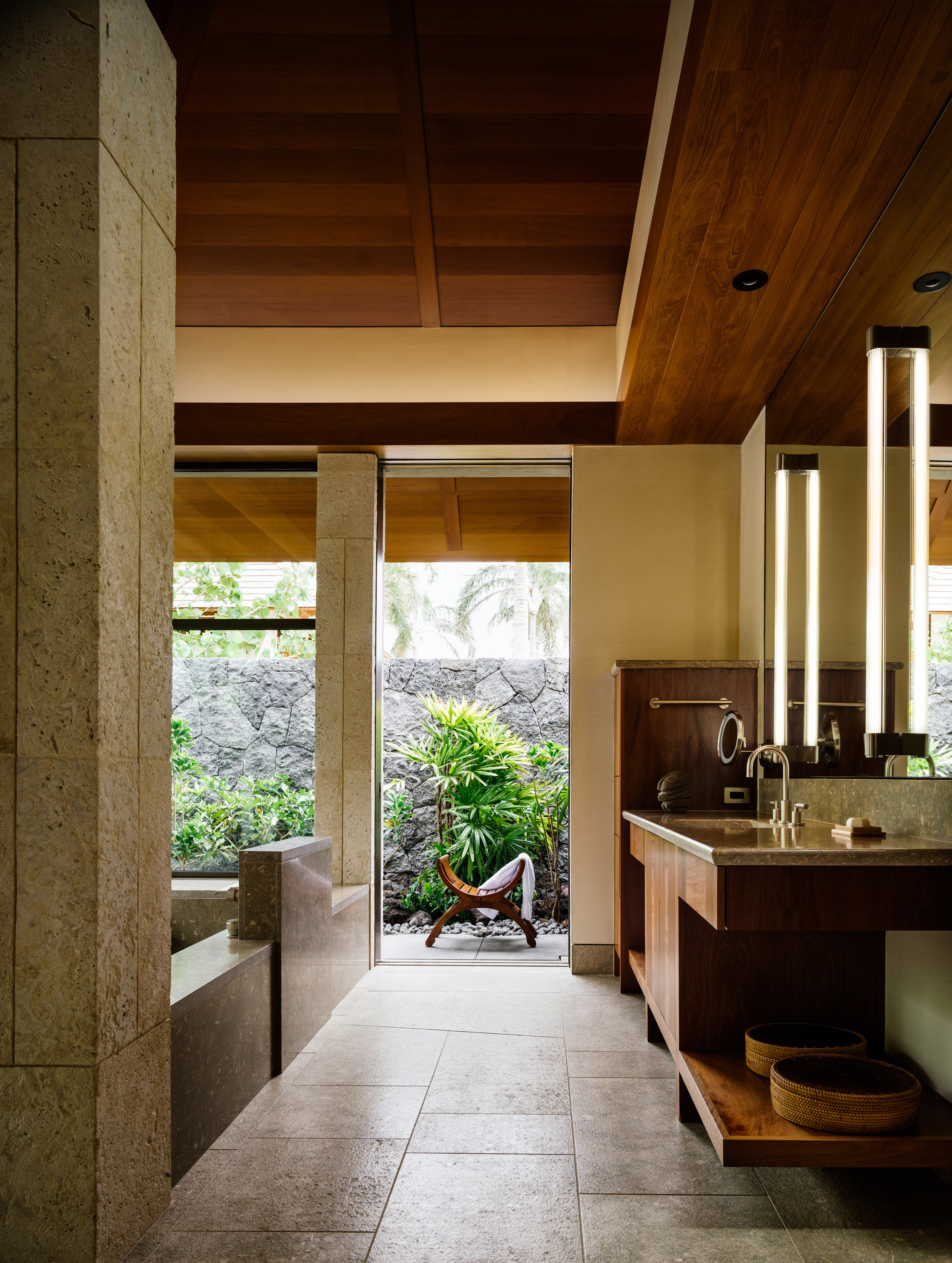 Hawaii house designed as a mini village by De Reus Architects-15