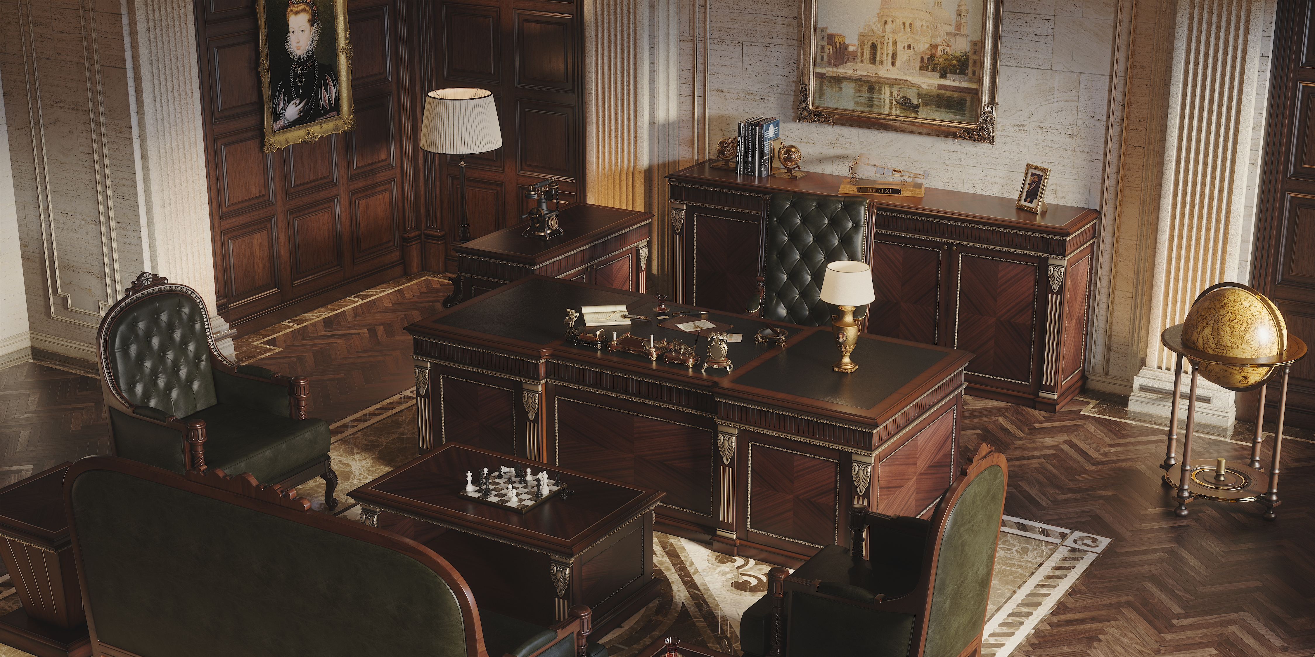 传奇行政办公桌套装丨土耳其丨Nariman Akhad-6