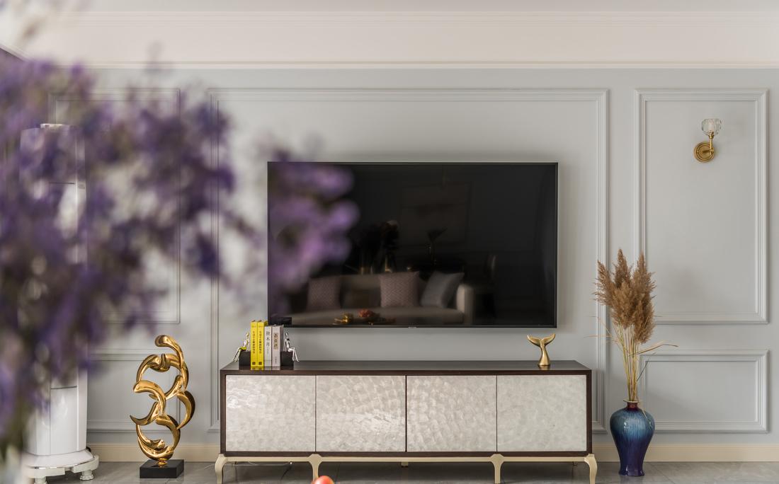 金色点缀的现代精致家居-4