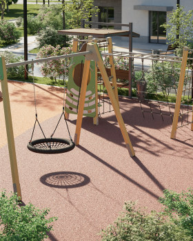 ЖК Дом на Луговой 小区庭院景观设计项目丨俄罗斯