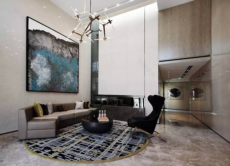 北京金茂府平墅宅邸样板间设计-11