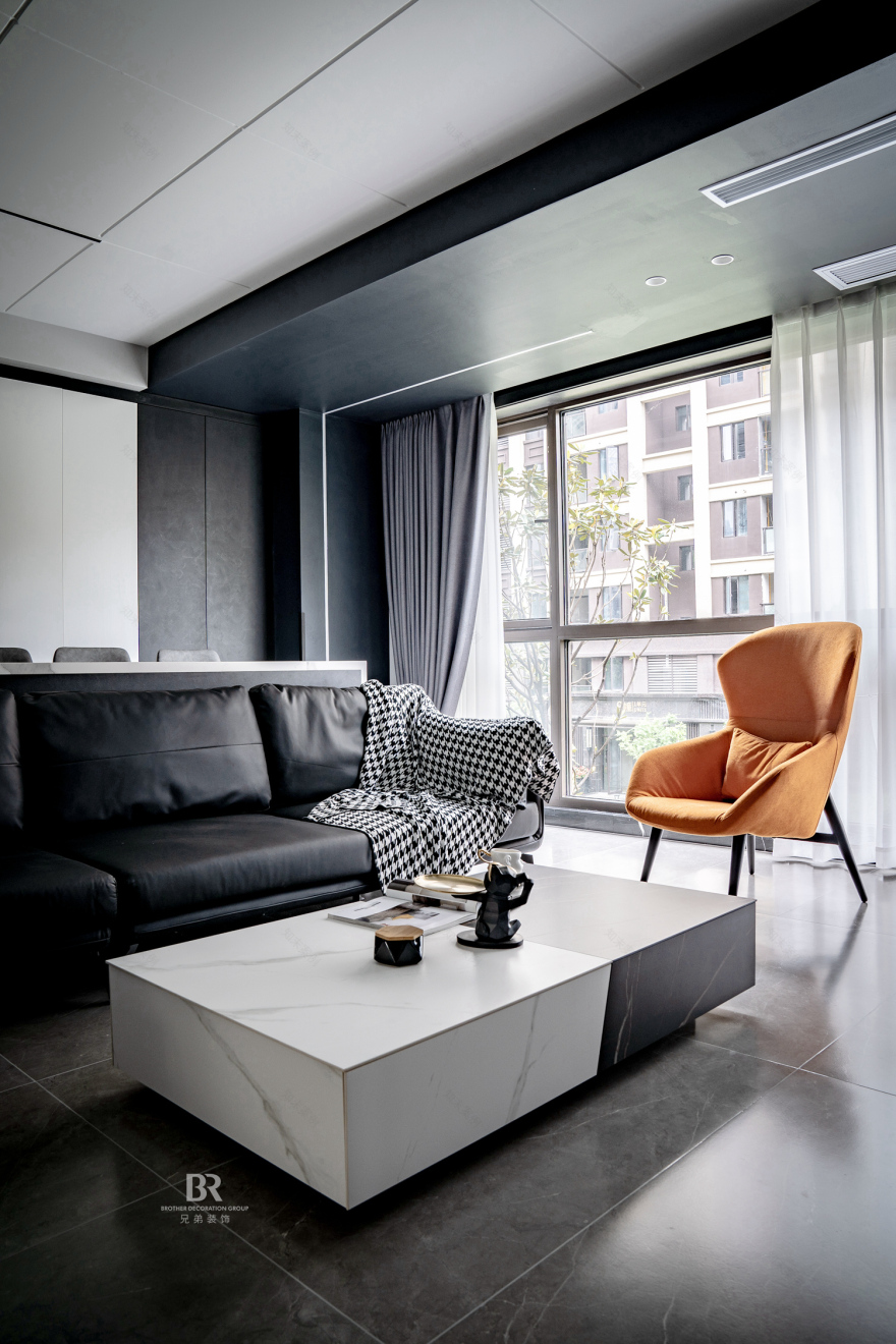 重庆电建洺悦城 130 平现代风格装修设计丨中国重庆丨重庆兄弟装饰公司-12