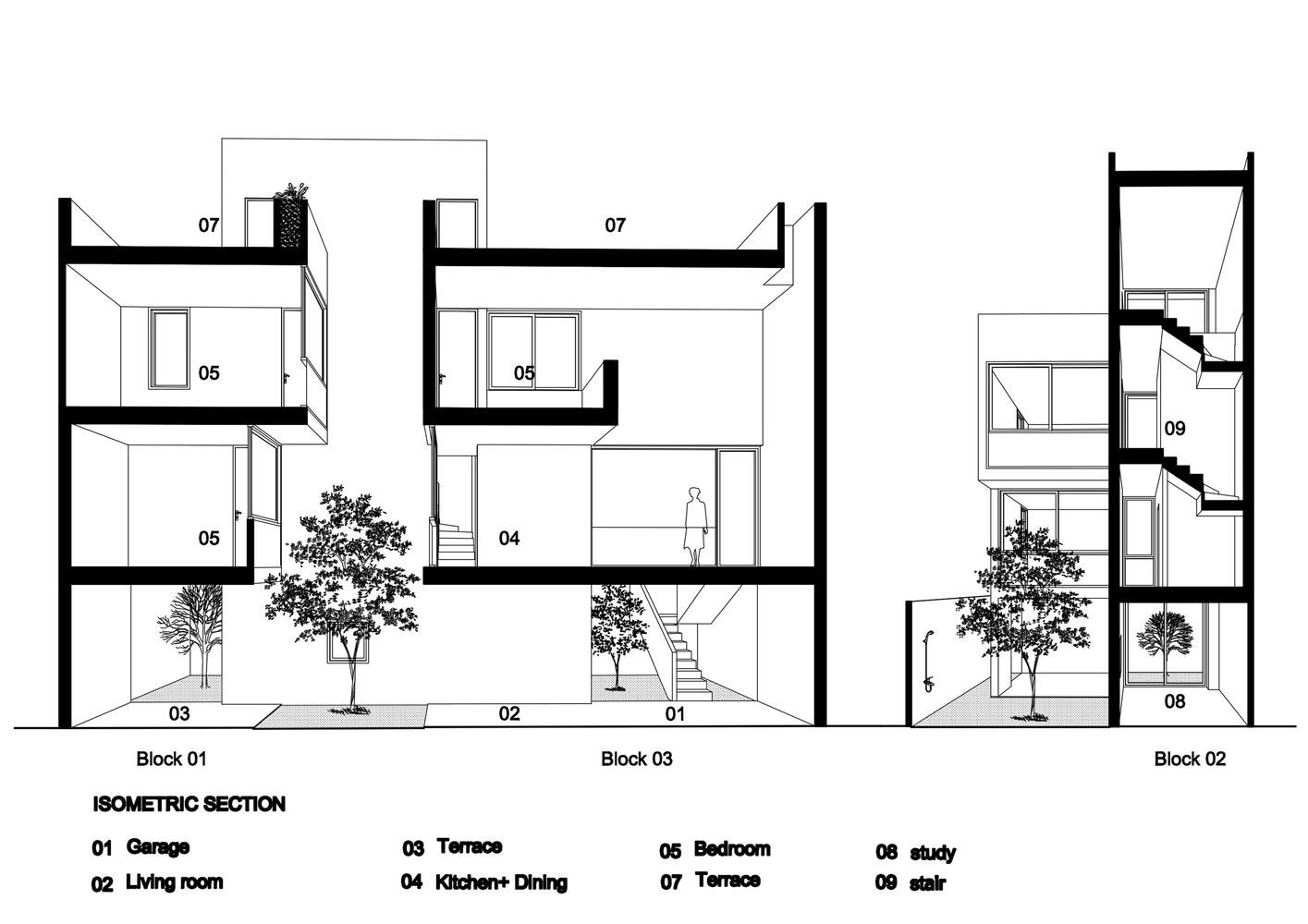 迷你绿色庭院 · 越南 Mệ Loan 住宅丨HH Studio-12