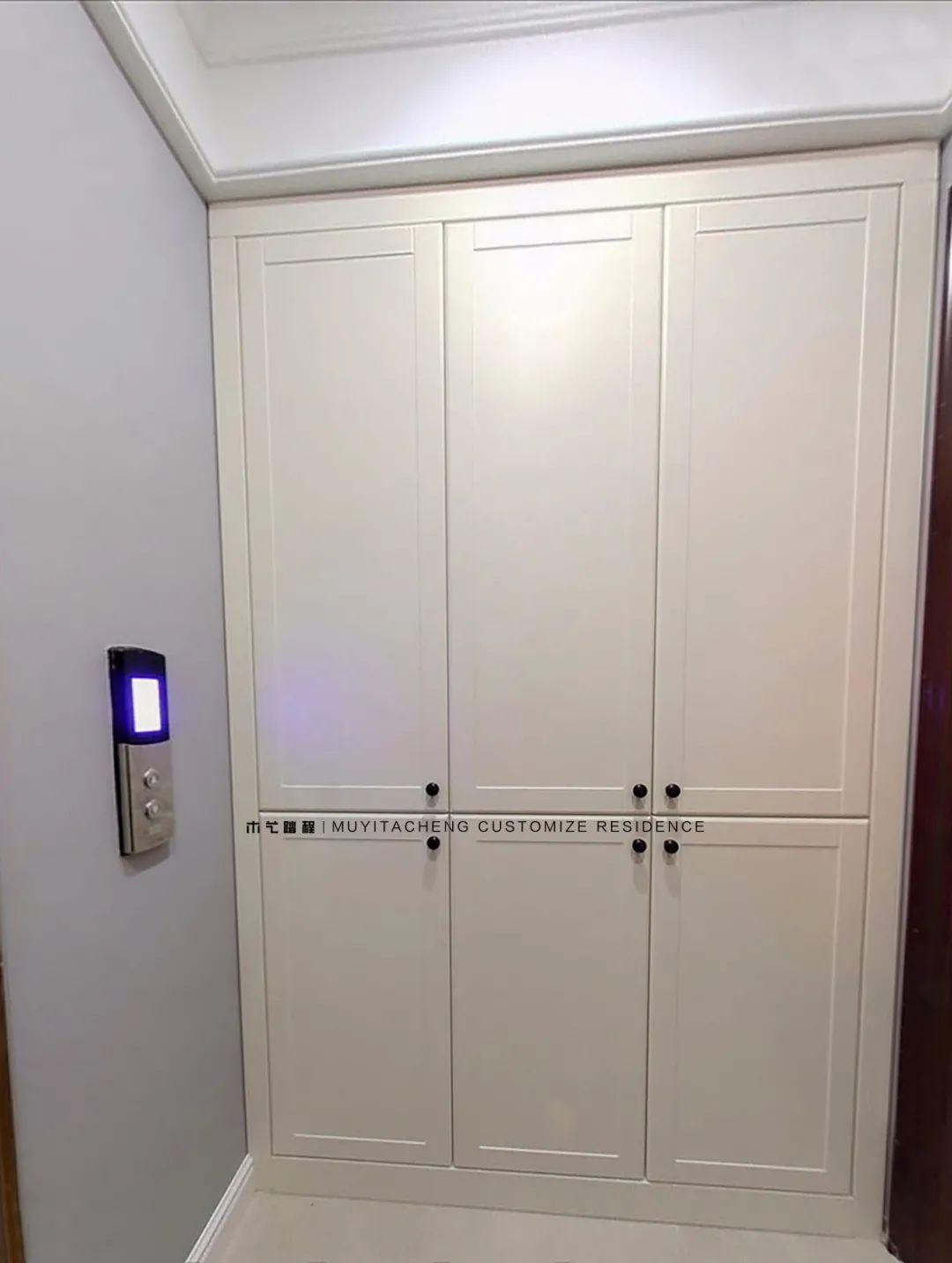 重庆渝北区两江新宸轻奢优雅家居设计丨中国重庆丨木艺踏程全屋定制-16