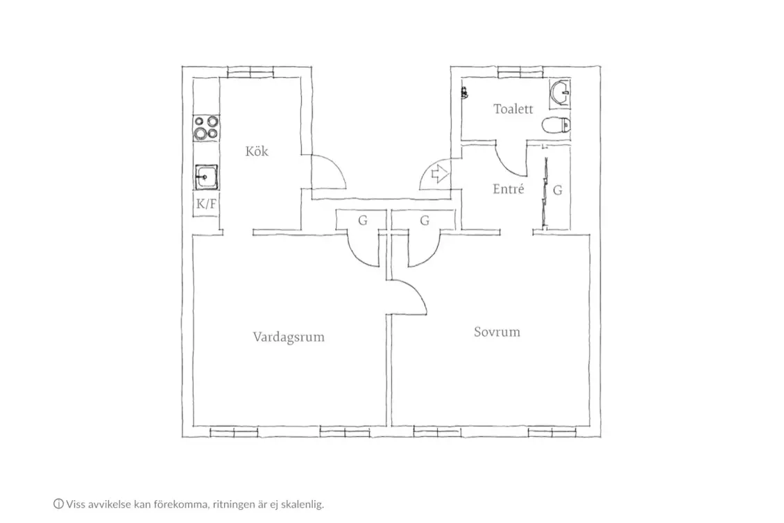 温馨典雅的 50m2 Scandinavian 风格公寓-14