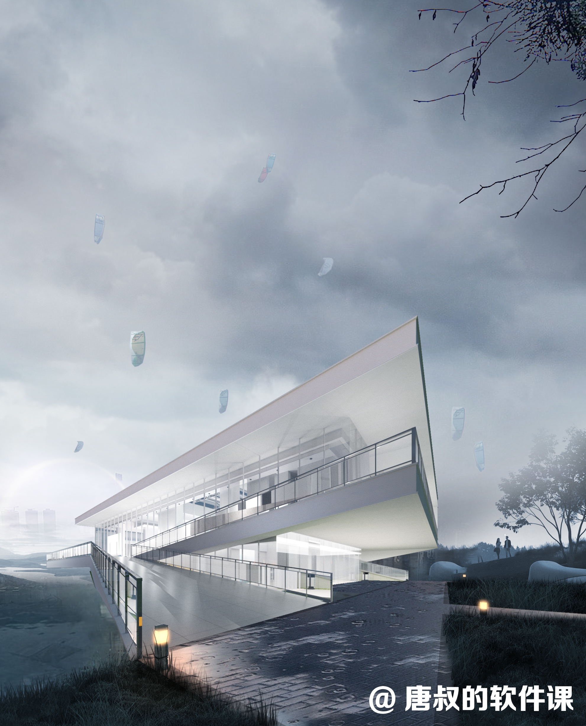 City Center—写实渲染效果图-8