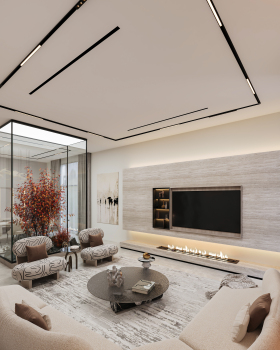 MINIMAL COZY LIVINGROOM