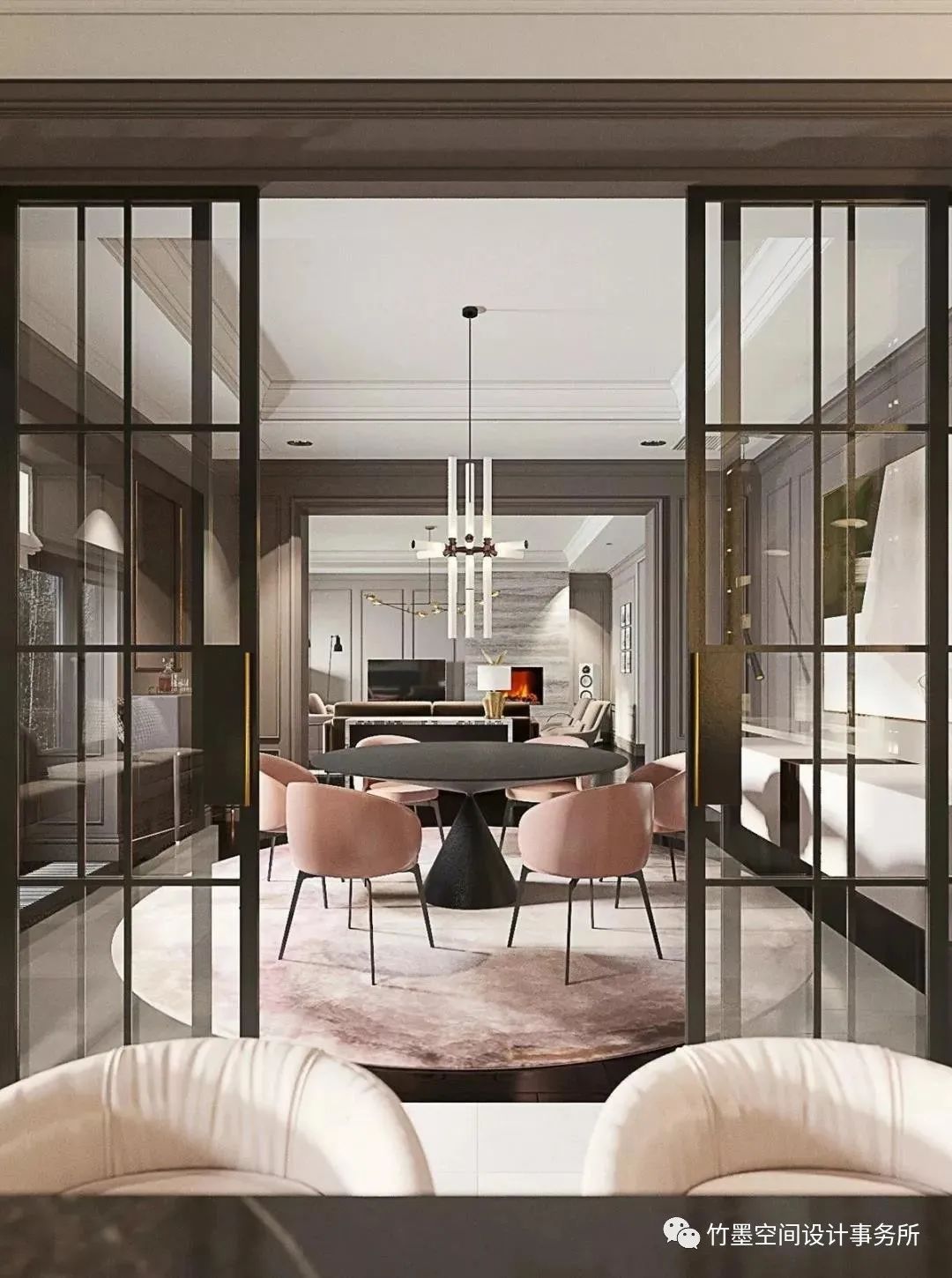 现代都市女性钟爱的轻奢唯美家居设计-5