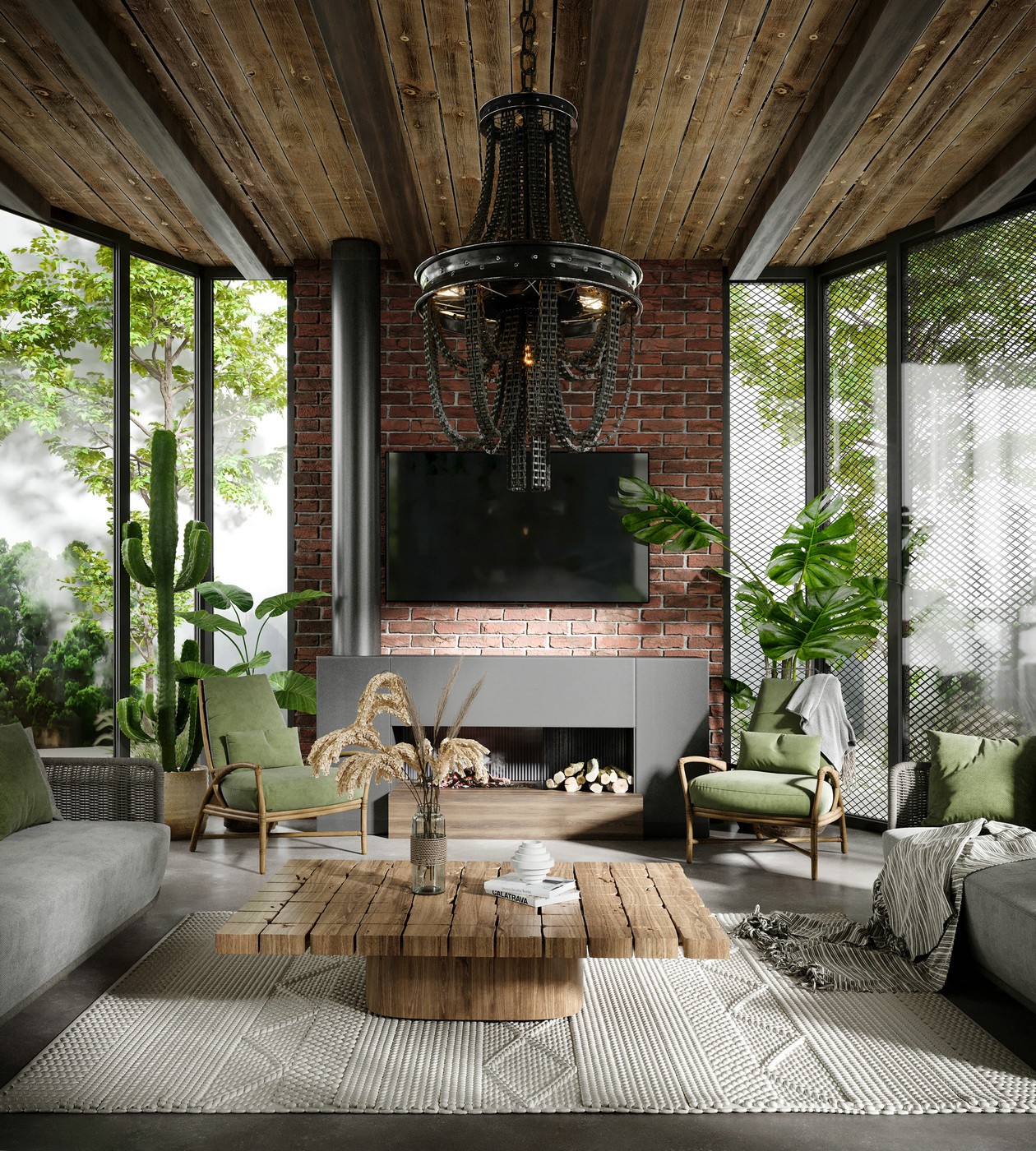 水泥灰+侘寂风，构筑不一样的静谧住宅-11