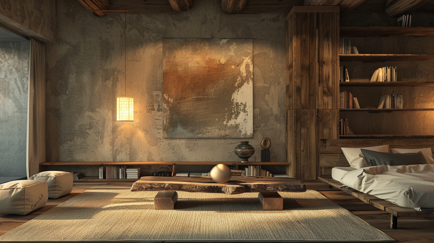 侘寂（Wabi-sabi ）风格的室内设计-89