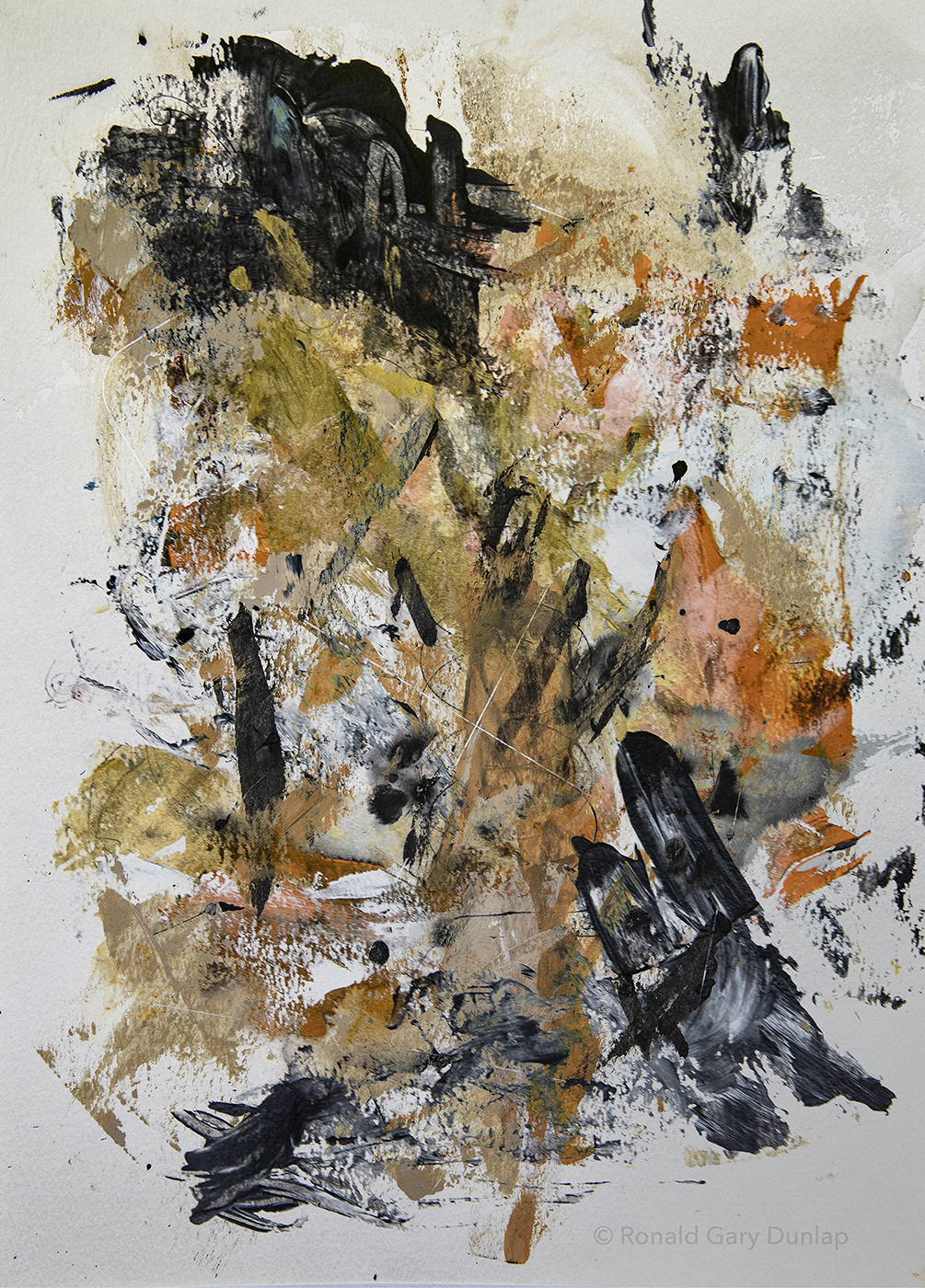 Acrylic Sketches on Watercolor Paper-1