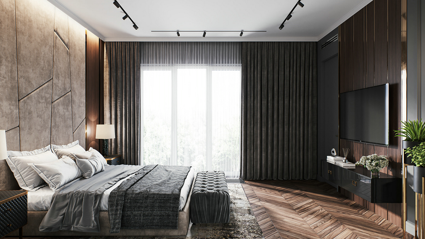 被简欧风席卷的生活空间，演绎质感美学-15