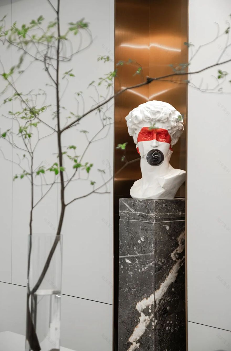 星杰国际设计 | 黑白空间中的留白序幕-8