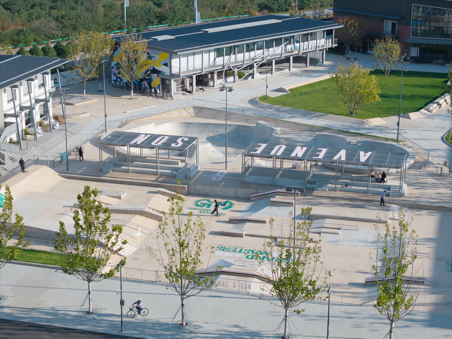 AVENUE & SON阿那亚北岸滑板公园丨中国秦皇岛丨万社设计(Various Associates)-12