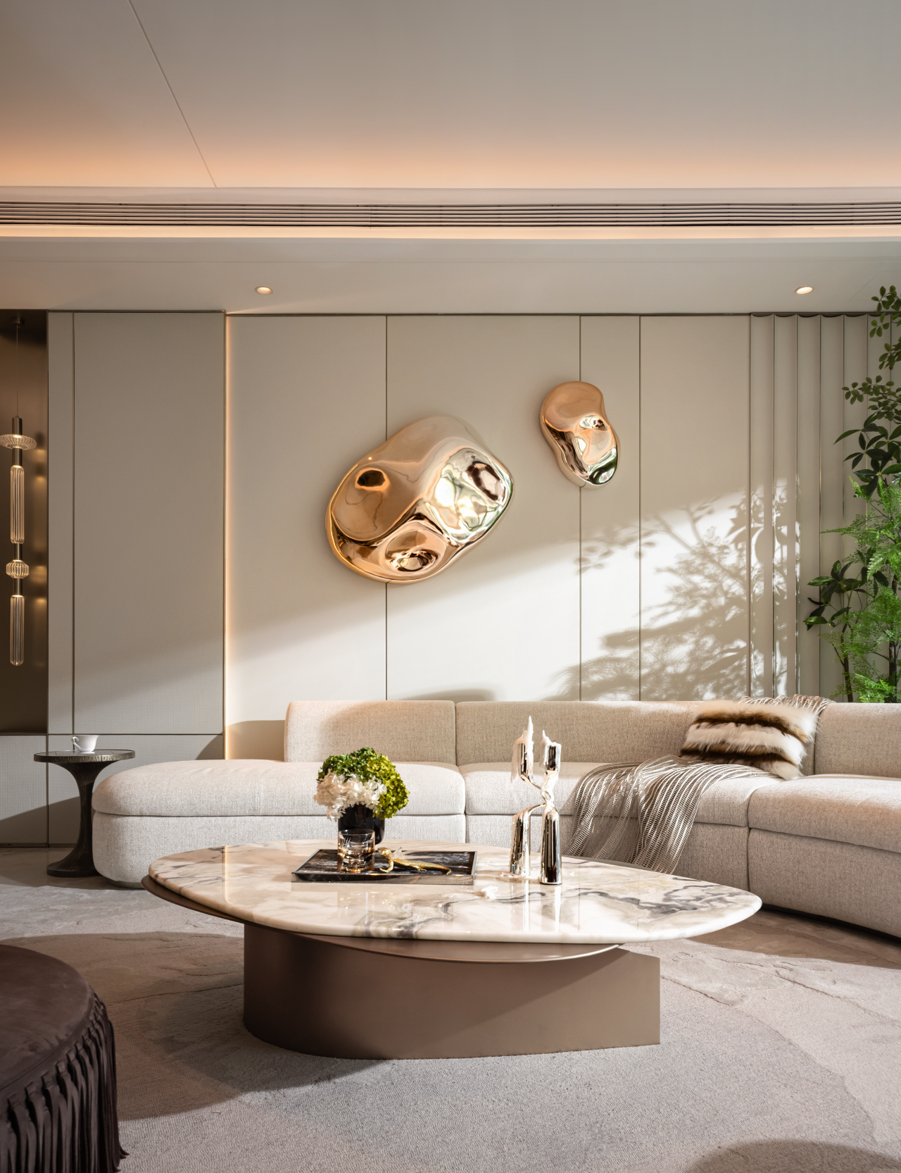 济南远洋万和公馆169㎡样板间丨中国济南丨刘荣禄国际设计公司-9