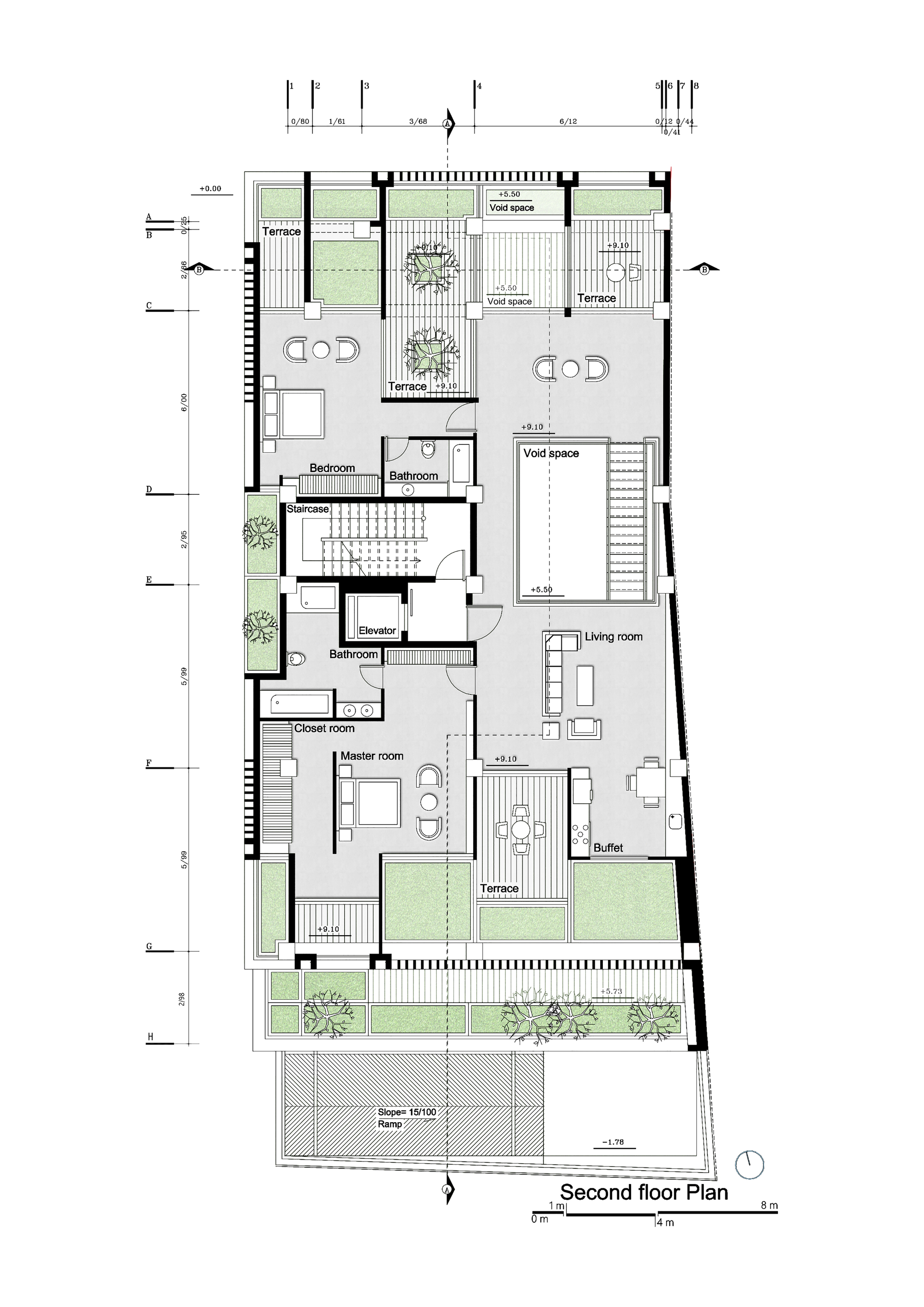 邦拉德住宅丨伊朗丨Mohat Office-42