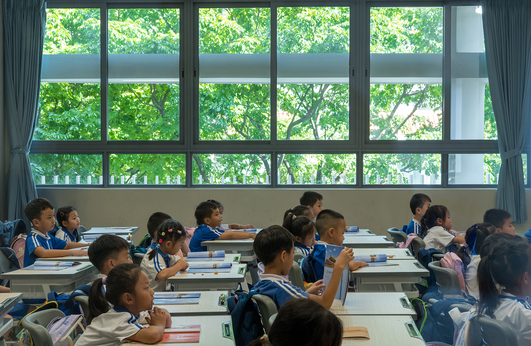 明德五洲小学丨中国深圳丨众建筑,中建科技集团等多家合作方-75