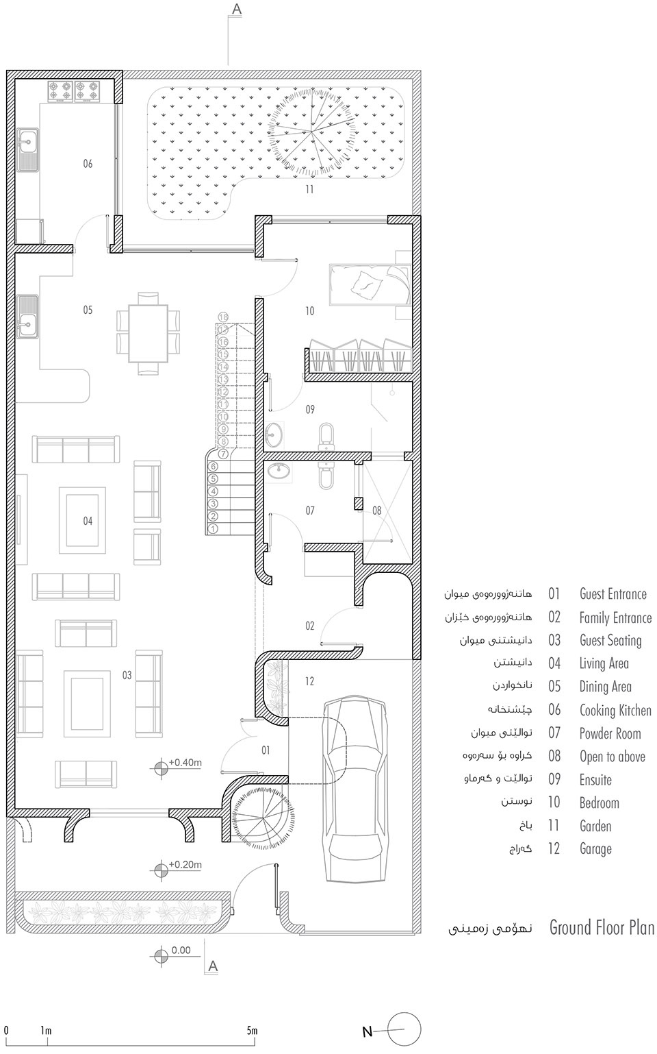 Bakrajo 区独特雕塑式住宅丨ZAKAA Architecture-58