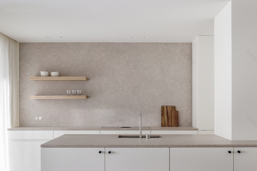 现代原木极简风的居住空间-16