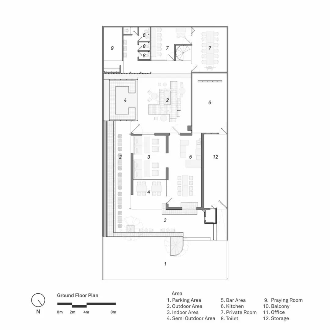 Mutu Loka 咖啡馆丨印度丨Aaksen Responsible Aarchitecture-25