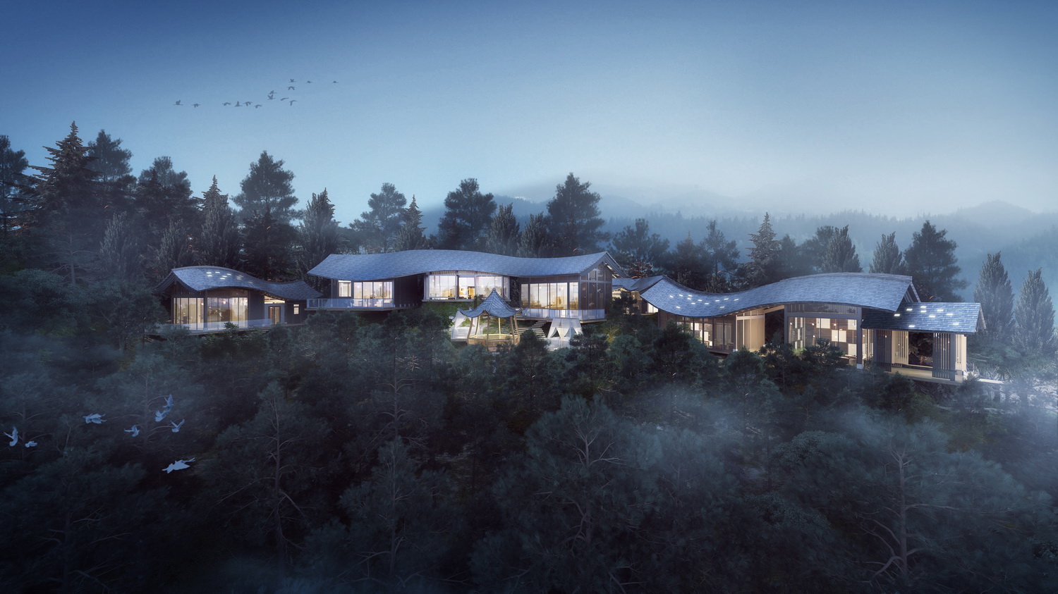 峨眉山会宗书院建筑设计丨中国眉山丨上海尤安建筑设计股份有限公司-23