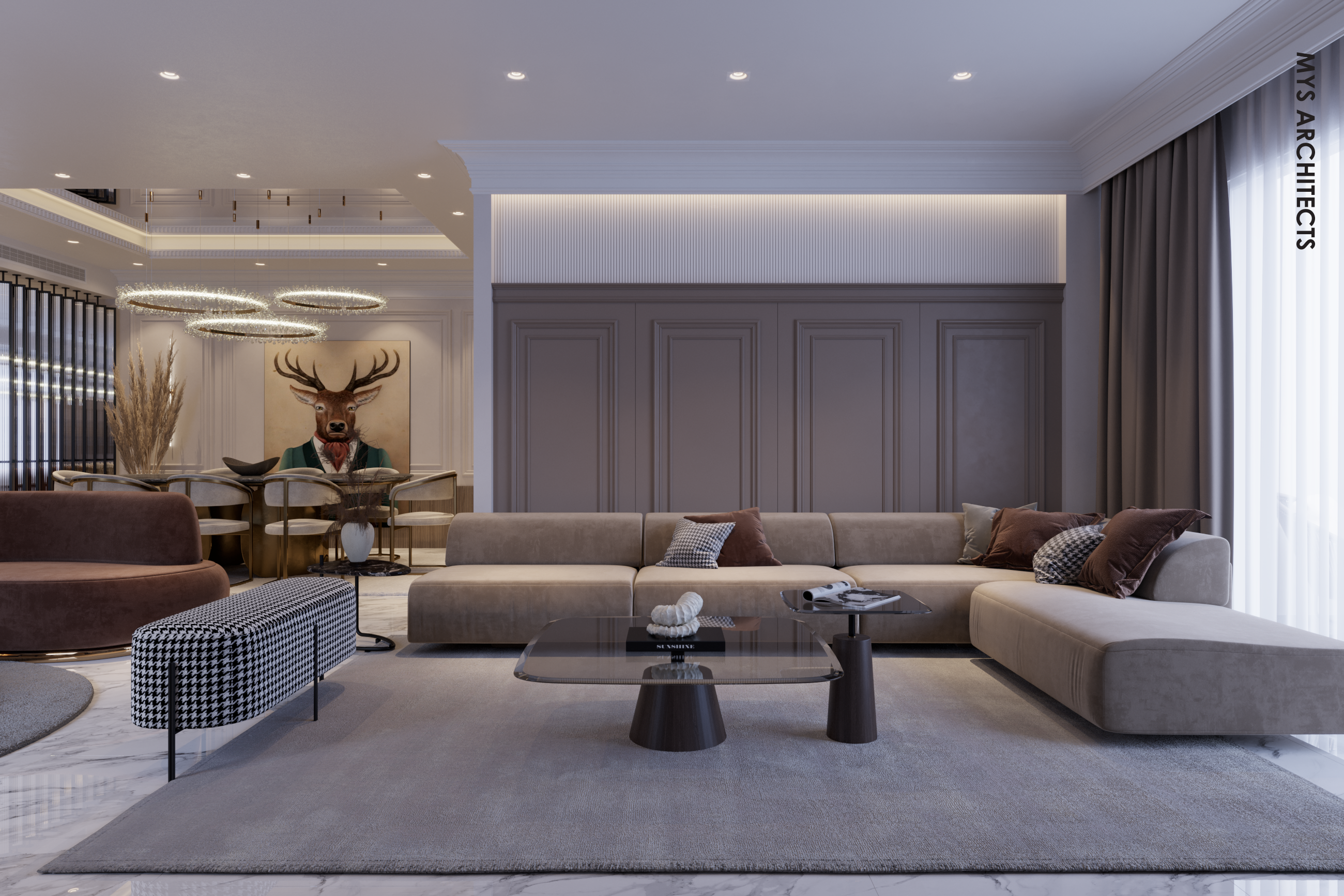 镜面反射度·私人住宅丨EgyptCairo丨MYS Architects-17