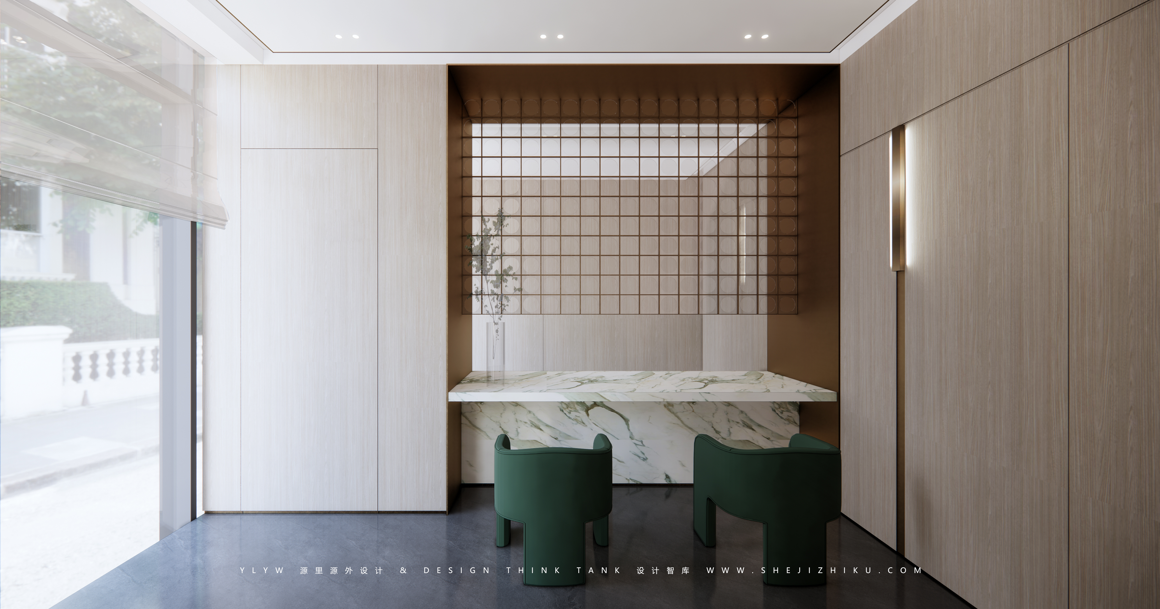 都市蜉蝣售楼中心室内设计丨源里源外设计-16