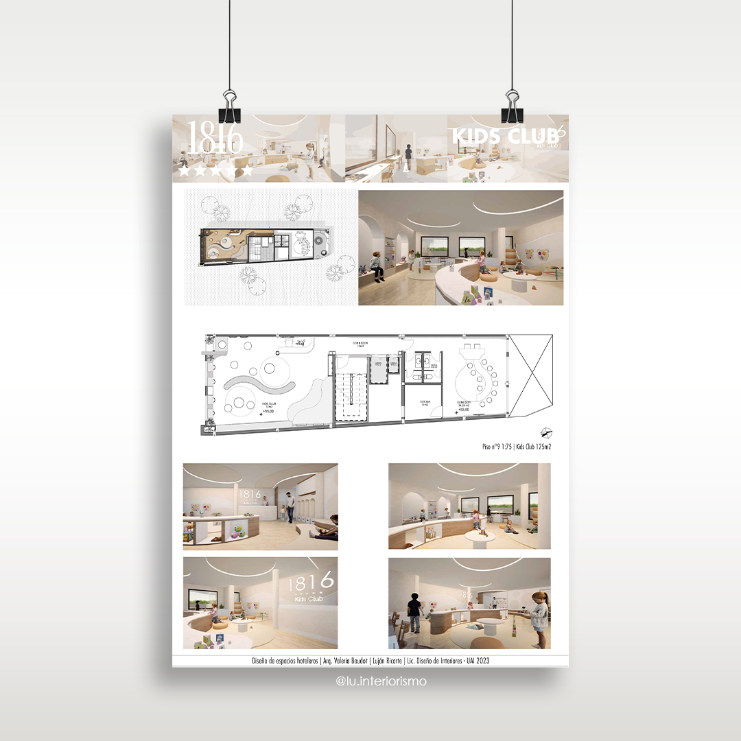 儿童俱乐部（1816 酒店）丨Diseño de Espacios Hoteleros-0