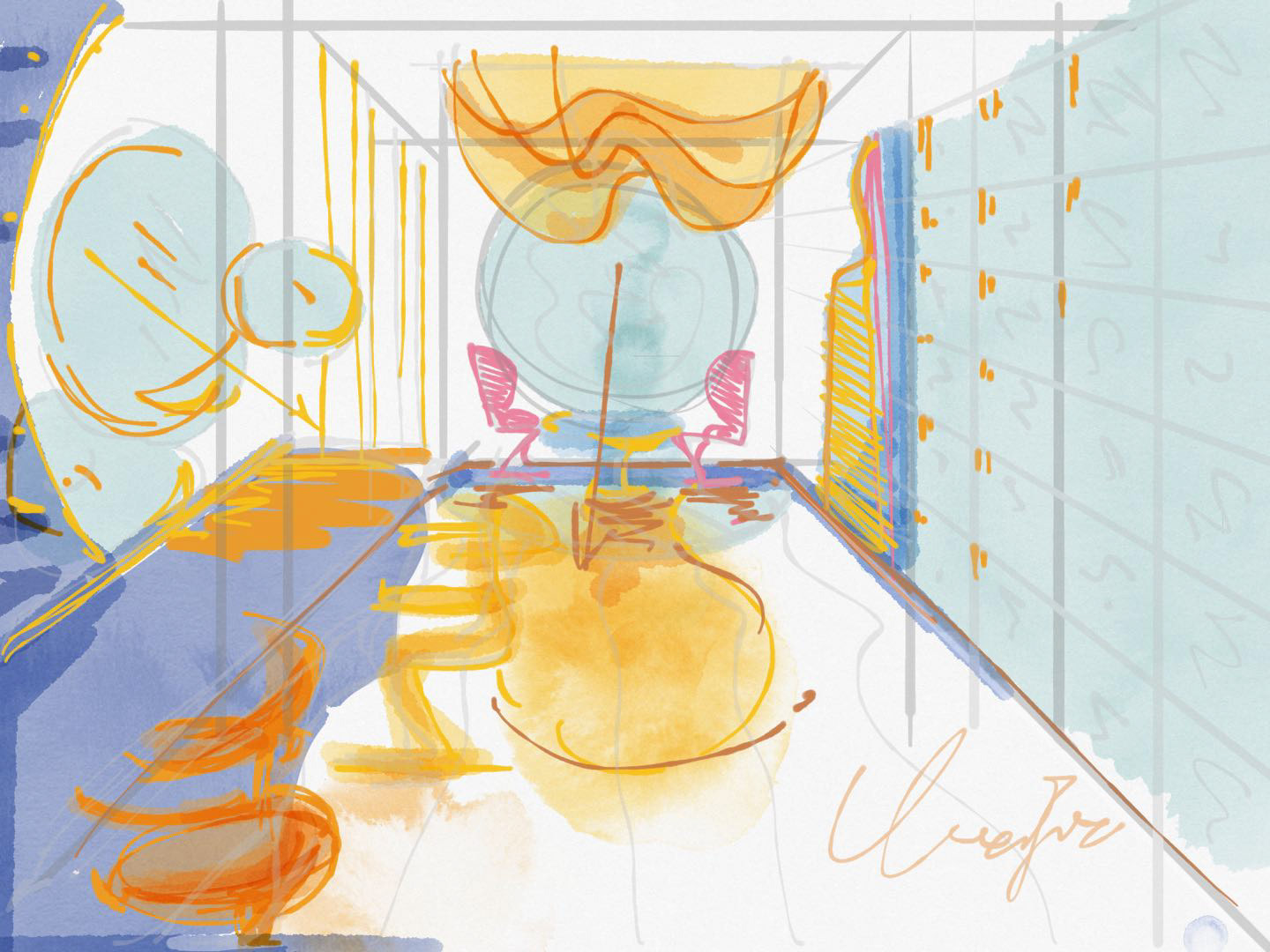 Residential Workspace Design and Renderings-6