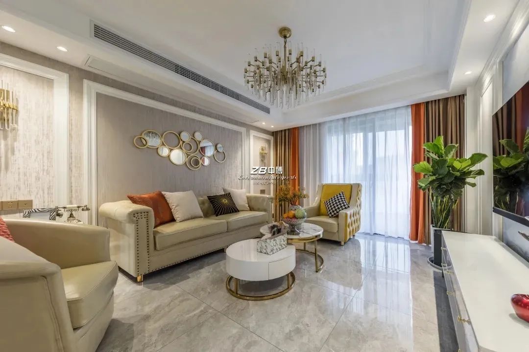 ZB design | 同事115平超有质感的轻奢风，效果好到没朋友！-82