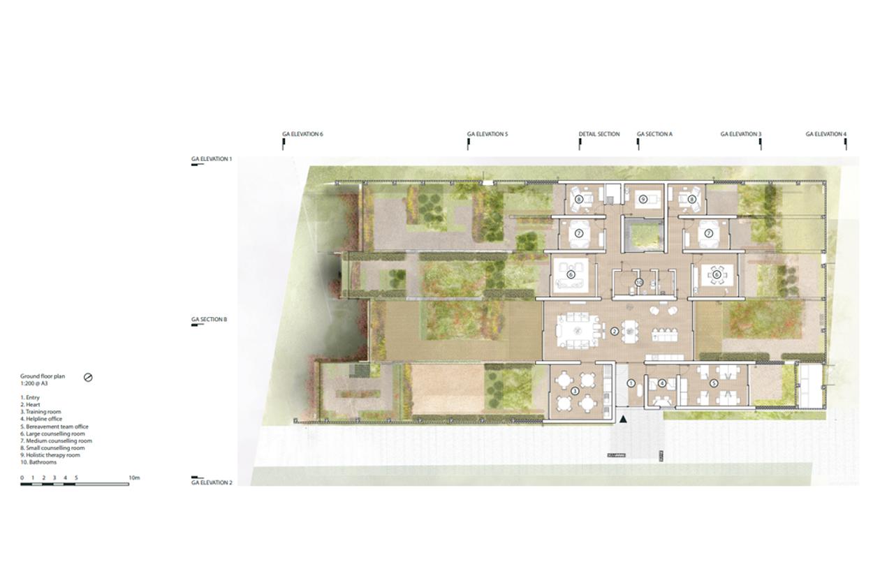 利物浦 Alder Hey 儿童医院悲伤辅导中心丨英国利物浦丨Allford Hall Monaghan Morris-33