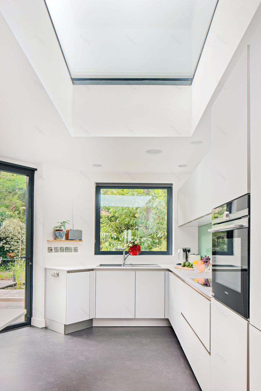 伦敦光之居 | 场景建筑翻新私人住宅-26