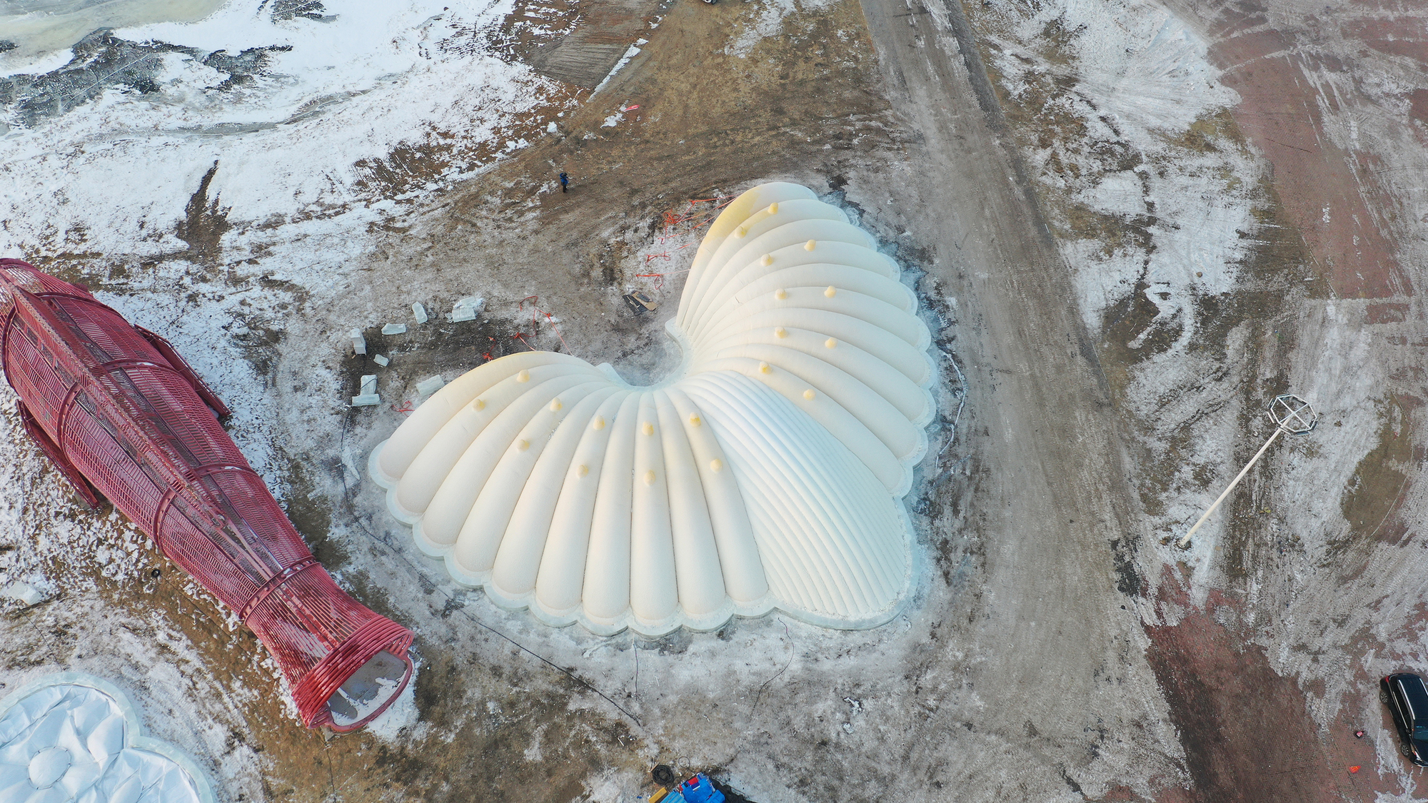 Ice Restaurant, The 21st ICE& SNOW WORLD / International Ice Snow Architecture Innovation Research Center + Architecture School, Harbin Institute of Technology-35