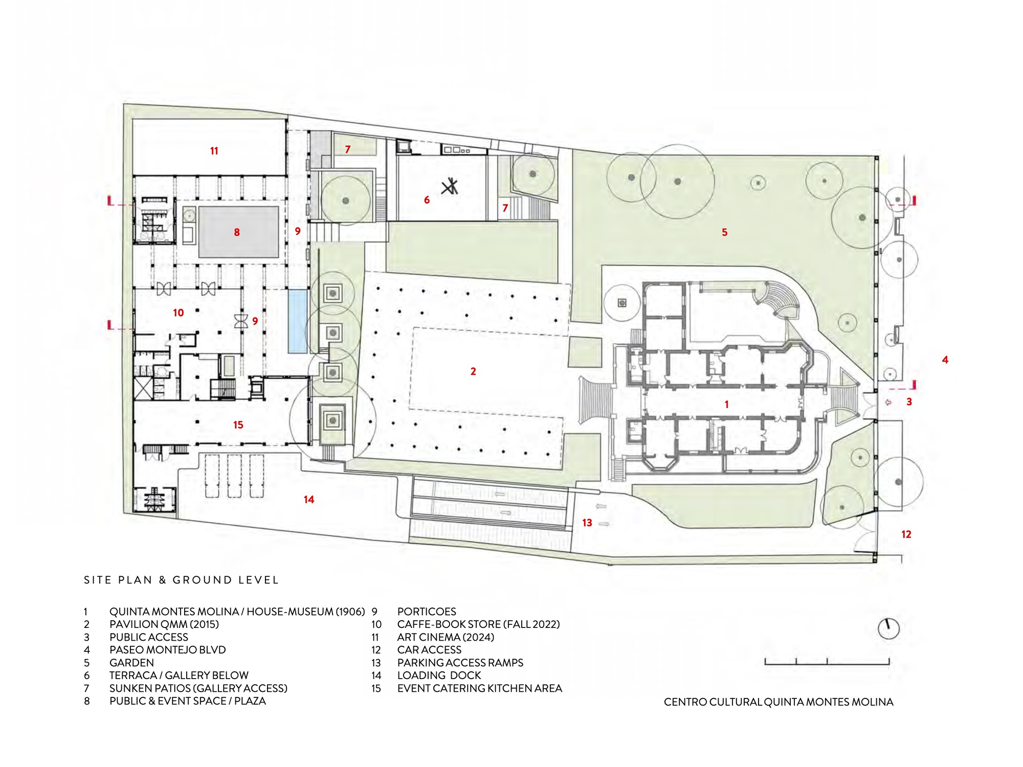 Quinta Montes Molina Cultural Center / MATERIA-19