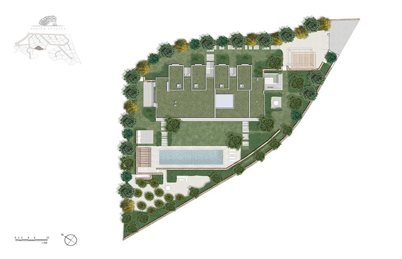 18 位建筑大师的伊维萨岛私人别墅设计,自然融入奢华-68