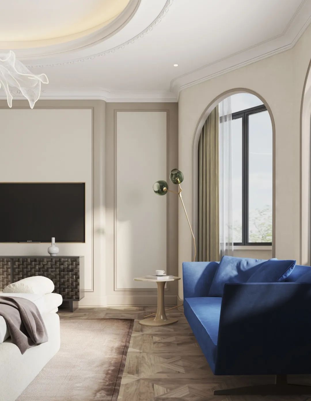 折衷主义的优雅住宅 · 金华市私人住宅设计丨中国金华丨OTL 本体建筑空间设计-45