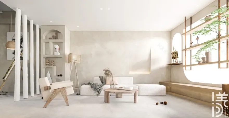 锈迹·水泥艺术 · 侘寂风格画室设计丨深圳漾空间设计有限公司-9