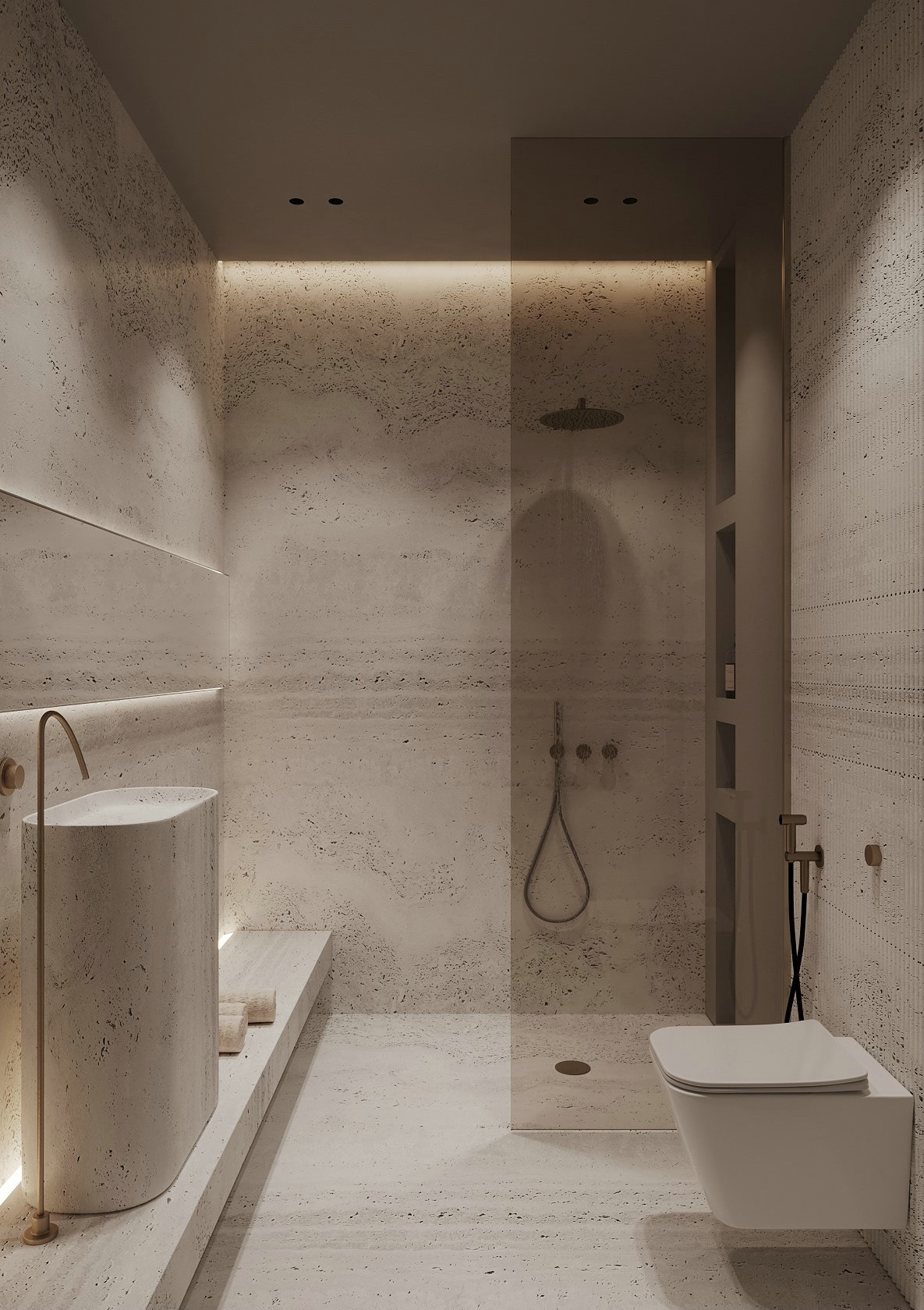 高级色系公寓设计 满满的高级感！-9