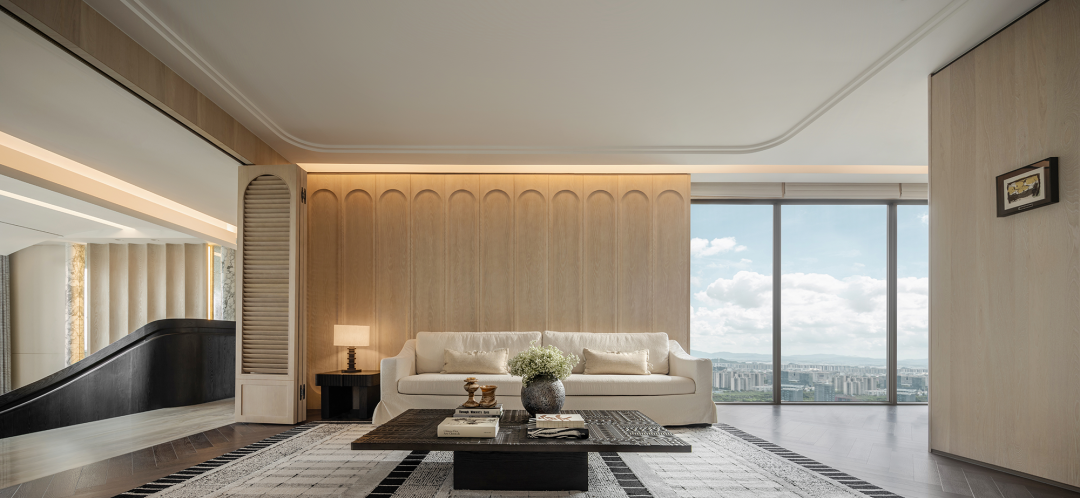 奥迅X新作｜流动艺术馆一826㎡顶层复式豪宅设计-86