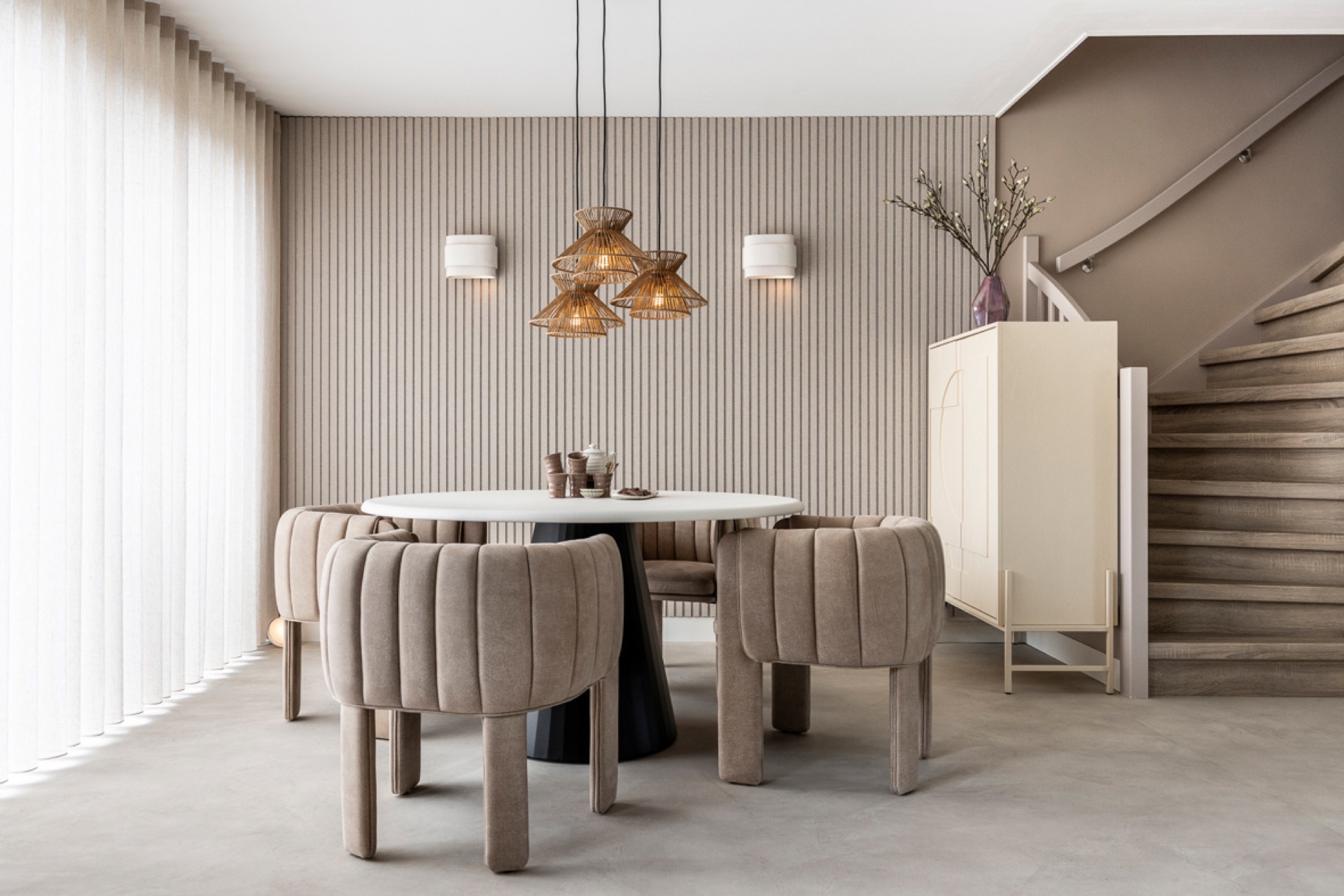 Gekleurde akoestische wandpanelen - HOOG.design-1