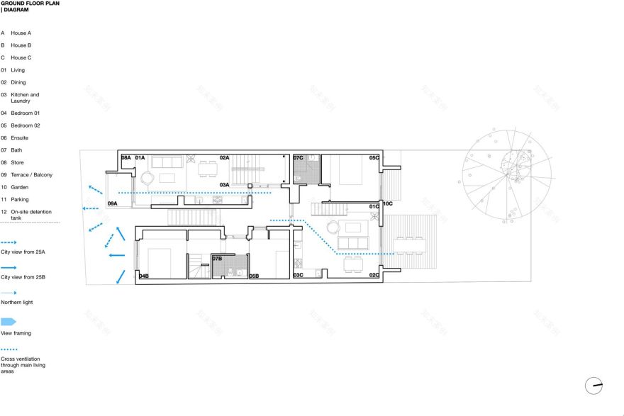 巧夺天工的巴尔曼联排住宅设计-94
