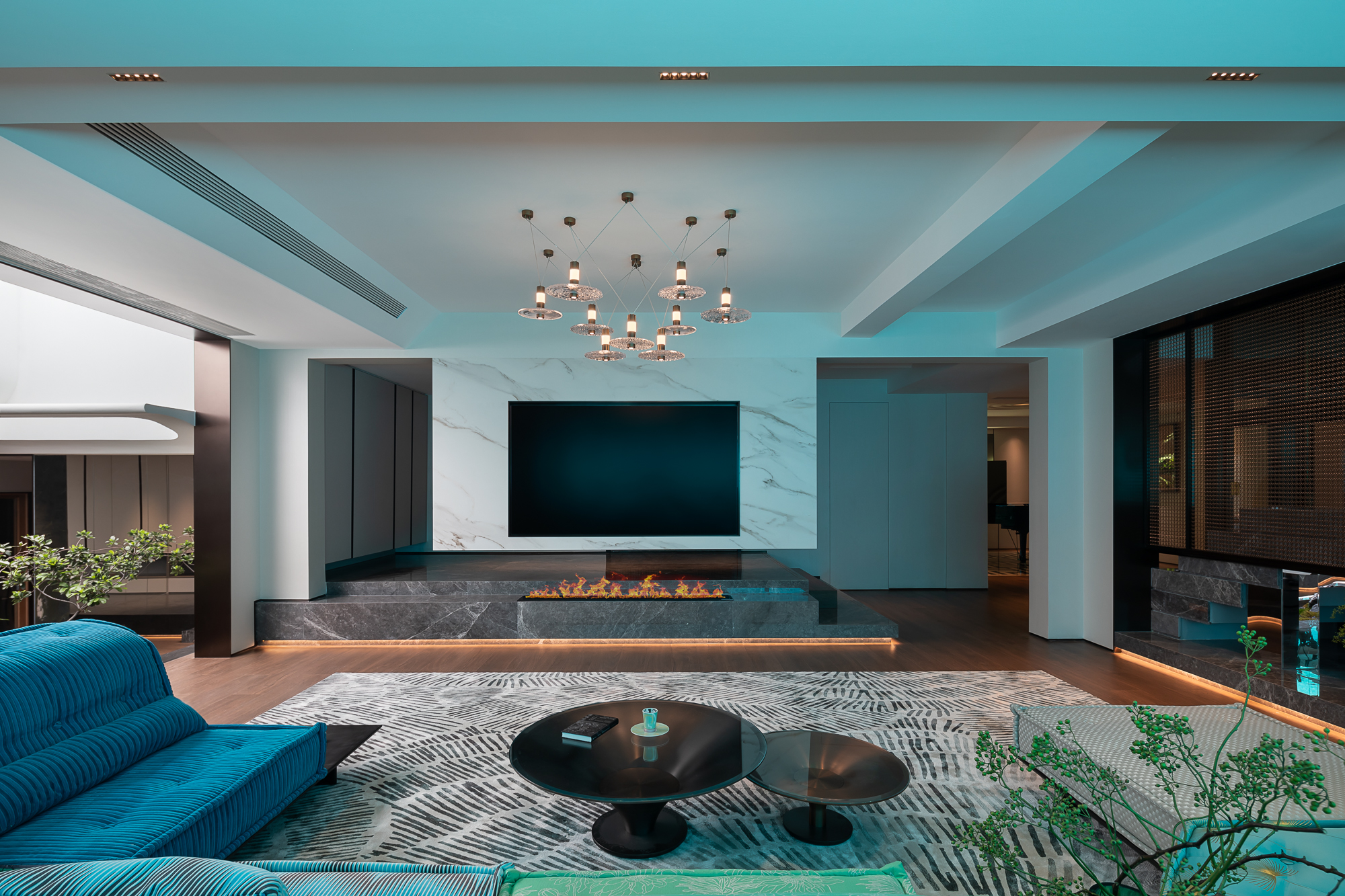 广州1800m²现代别墅丨中国广州丨设计总监李光玉,软装赵苗苗等-37