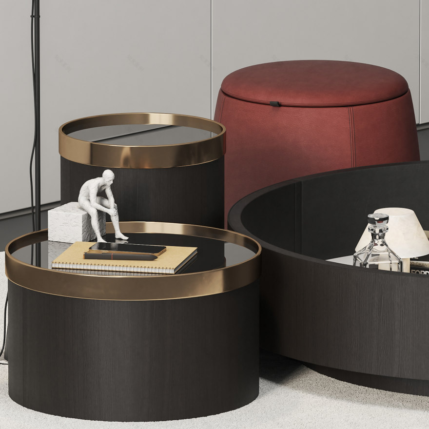 客厅家具套装(咖啡桌系列01)-3